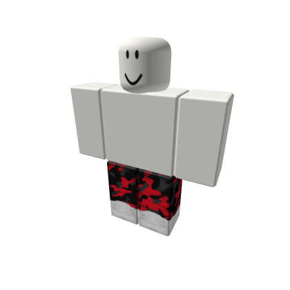 NEW Red Camo Supreme Original Roblox