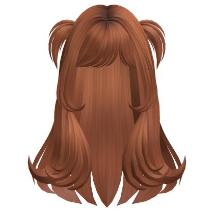 Cute Long Kawaii Doll Pigtail Hair (Ginger)