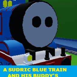 a sudric blue train and his buddy's