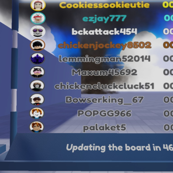 be on the leader bord