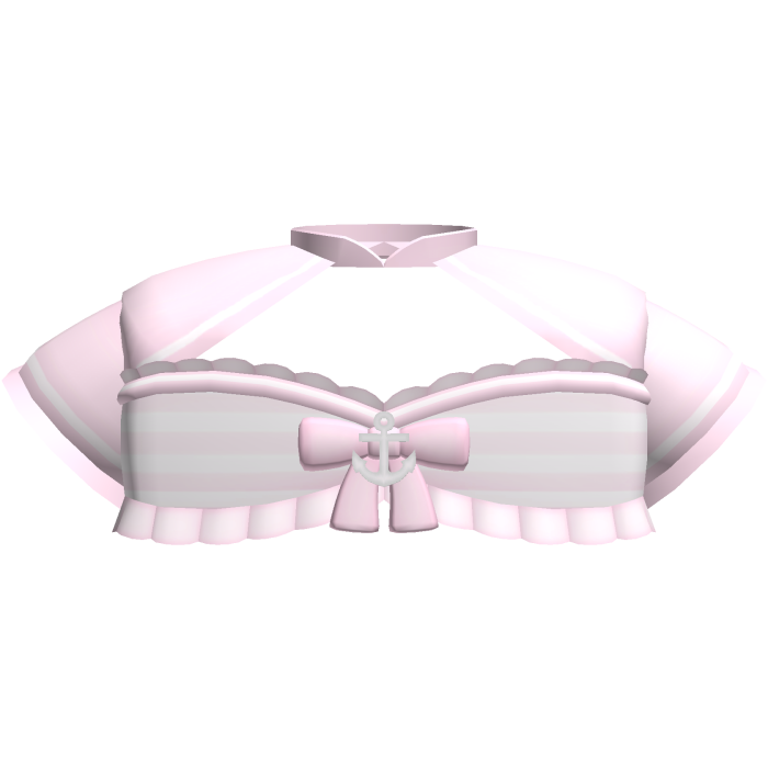pink cat sailor top