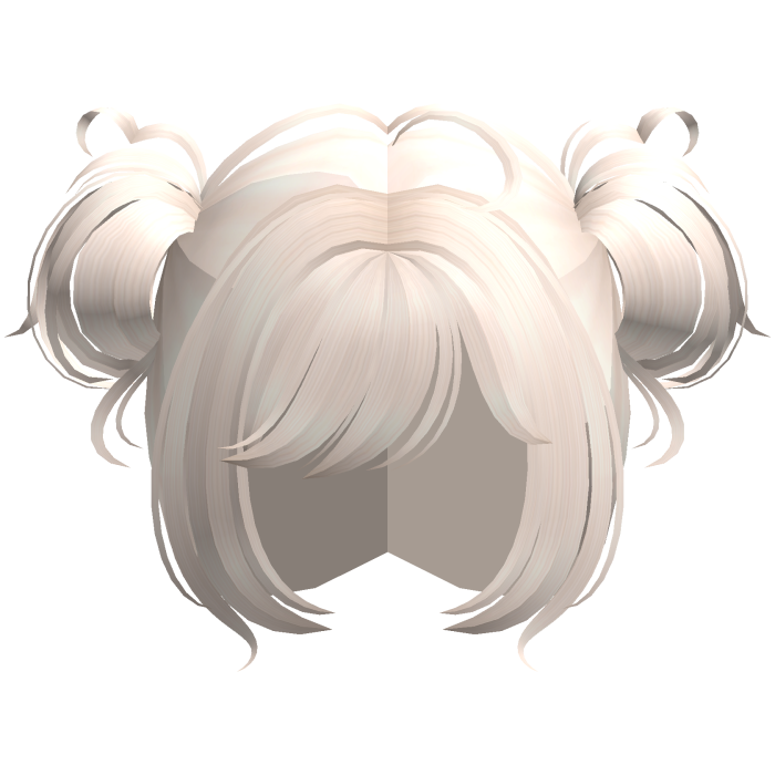 ♪ 〜 Platinum Fluffy Poofy Baby Kawaii Buns 