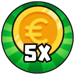 5x Coins