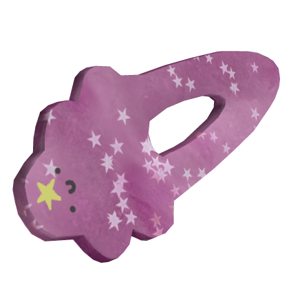 lumpy Space princess hair clip Roblox item