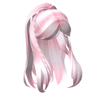 Pink Elegant High Ponytail Roblox item thumbnail