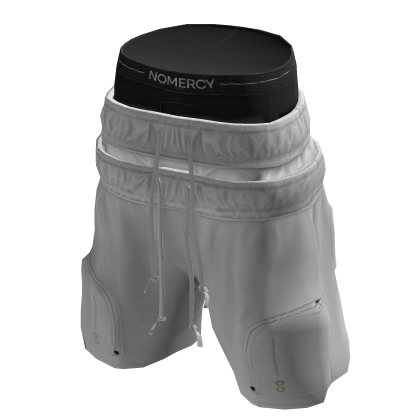 String Shorts - with Boxers (White) thumbnail