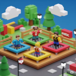 Tiny Trampoline Park