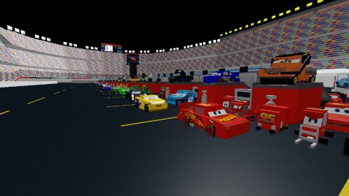 Disney Pixar Cars Motor Speedway of the South!