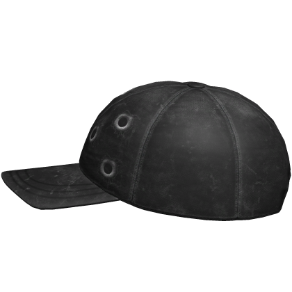 Black Bullet Riddled Side Swept Cap Roblox item