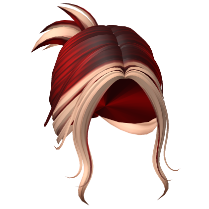 Y2K Clipped Bun (Red to Blonde) Roblox item