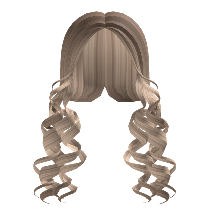 Blonde Long Curly Hair Roblox item