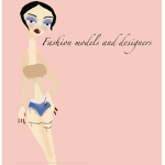 Fashion models and designers