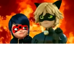 Lady bug and cat noir is di best