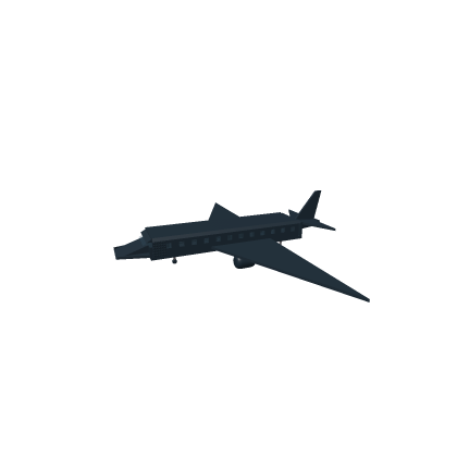 bob working black jet airliner565