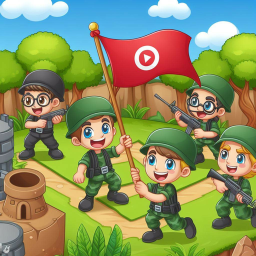 Capture The Flag Cartoon
