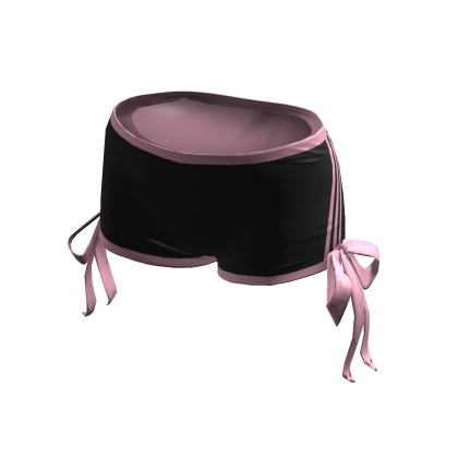 🌺Y2K Pink Black Side Stripe Sport Shorts[SUSIE]