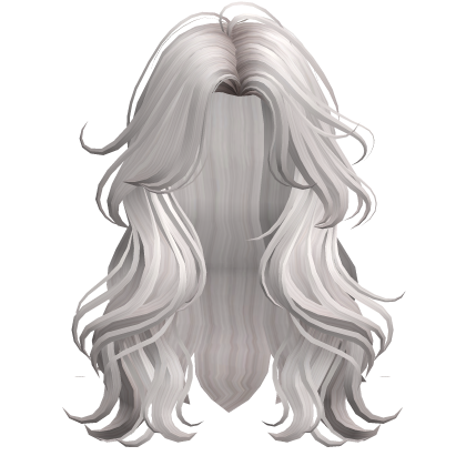 Voluminous Wavy Hair(Silver) Roblox item