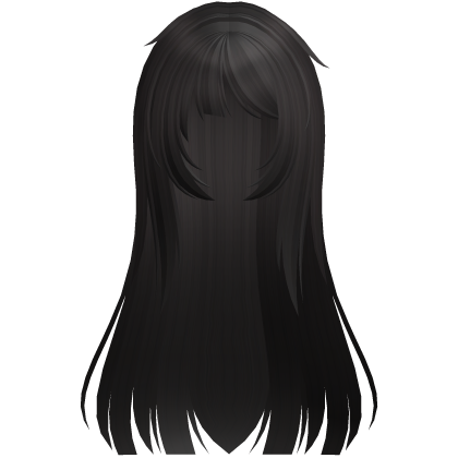 🤍 adorable tsundere long hair in dark brown