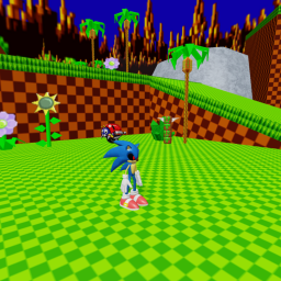 Survive Sonic.EXE and kill players with a sword