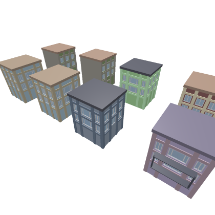 🏢 Low Poly Apartments ✨