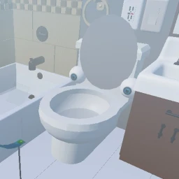 Slide into a toilet icon