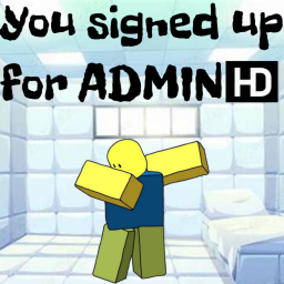 You signed up for Admin testing icon