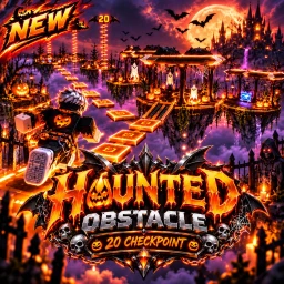 [🎃NEW FREE AVA + FREE TITLE]"HAUNTED OBTACLE" icon