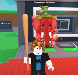 See Strawberry Elephant in Base!