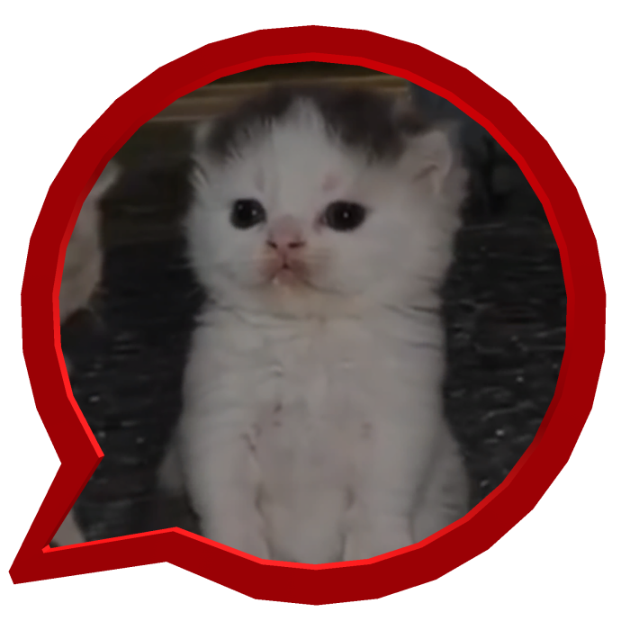 Red Circle AI meme dancing kitten