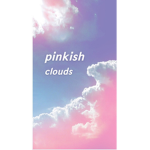 pinkish clouds