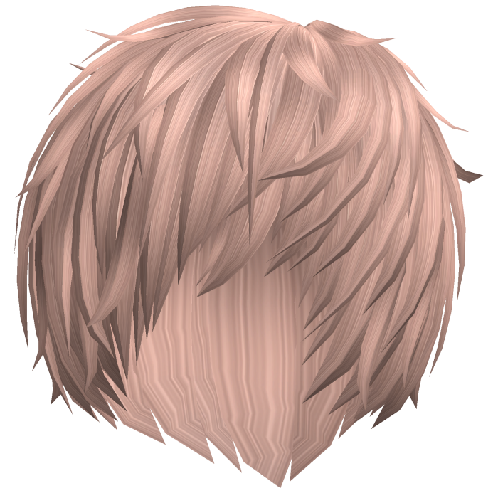 messy milky brown cute vampire emo anime boy hair