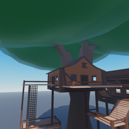 Fight with classic items in a classic treehouse!!