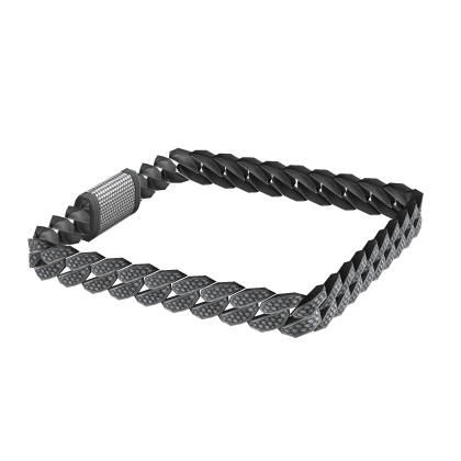 Right Iced Out Cuban Link Bracelet