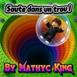 saute dans un trou