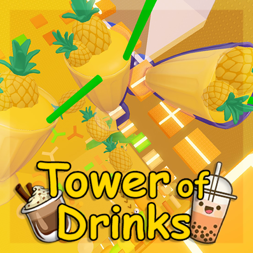🥤Tower of Drinks official Roblox game thumbnail