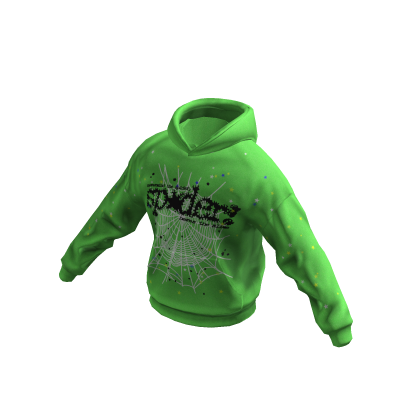 Green Sp5der Hoodie thumbnail