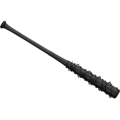 Waist Spiked Black Metal Baseball Bat Roblox item