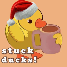stuck ducks !