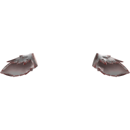Cute Core Stained Fur Lamb Ears