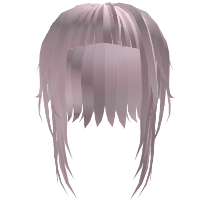 Video Game Girl Hair pink