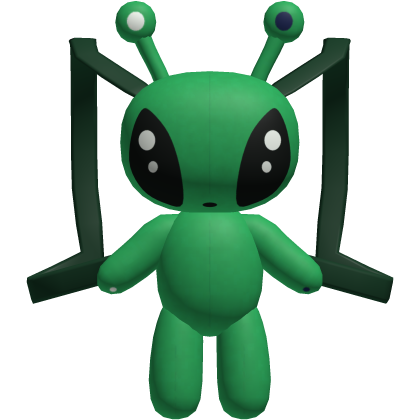 Backpack Plush 3.0 Cute Silly Green Alien
