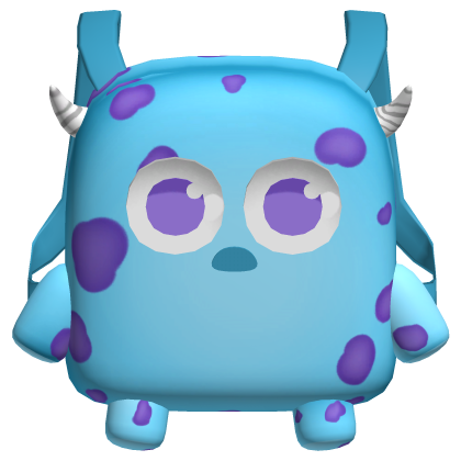 Sullivan Blue Monsters inc Plushie Backpack 1.0