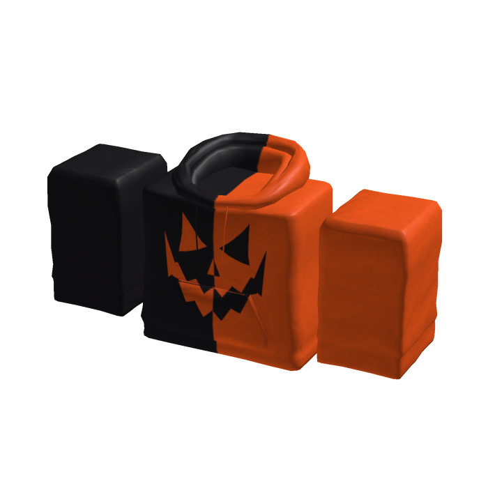 Orange and Black Halloween Hoodie