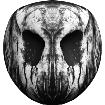 White Scary Halloween Mask