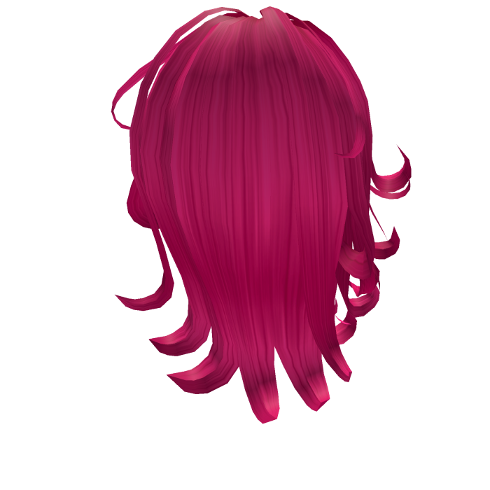 Gyaru Bouncy Layered Curls Hot Pink