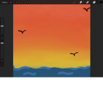 chill sunset