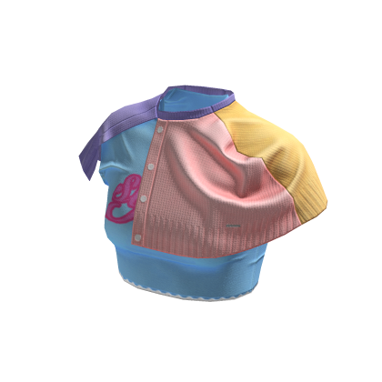 ☆ Runway Chic Pastel Cape & Blue Top thumbnail