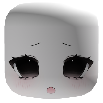 kawaii doll puppy eyes face mask