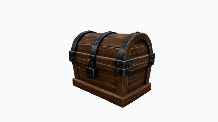 High-Detail Ornate Chest preview 1