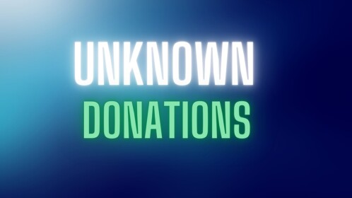 [RESTARTING] Unknown Donations 💸